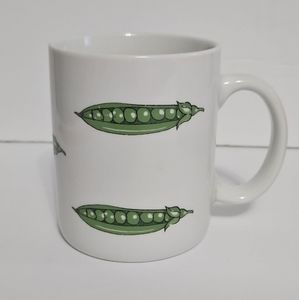 BIA Cordon Bleu Coffee Mug Pea Pod Beans Garden Vegetable Tea Vintage